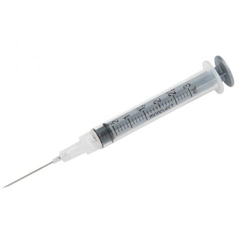 Disposable Luer Lock Syringe with Needle - Premier1Supplies