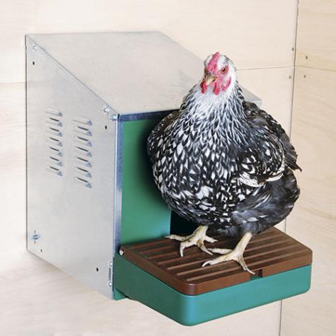 Nest-O-Matic Galvanized Nest Box - Premier1Supplies